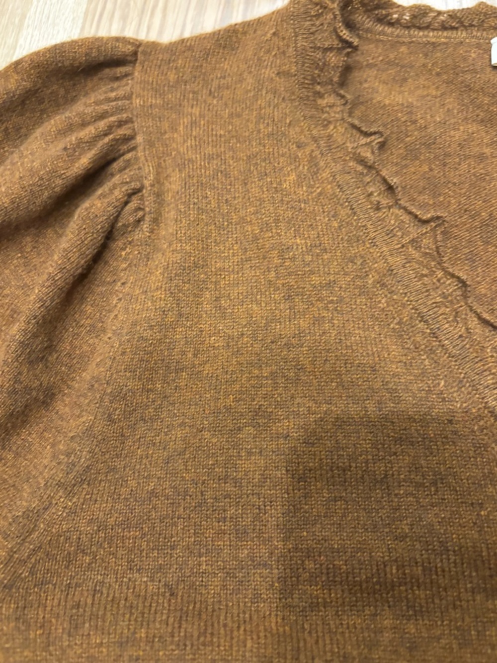 NWT Ulla Johnson Polline short sleeve sweater - Picture 7 of 10
